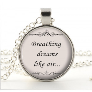 Necklaces / Pendants > The Great Gatsby Quote Pendant