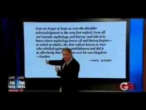 Glenn Beck exposes a quote for the Saul Alinsky book, Rules For ...