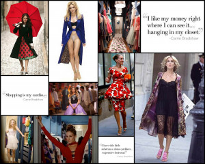 Some of My Favorites Carrie Bradshaw Looks and Quotes