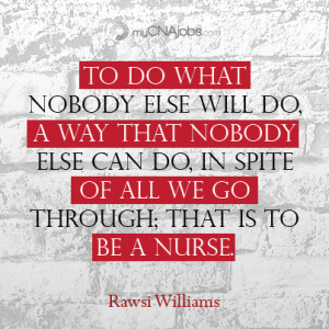 Thank You Nurse Quotes Thank you for being a cna