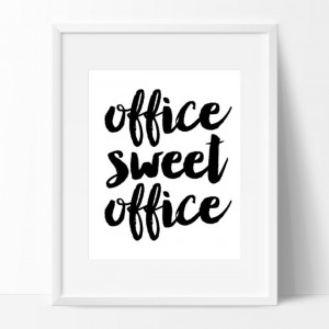 ... Chic Modern Office Bedroom Girly Movie Quote Friday Funny Dirty Work