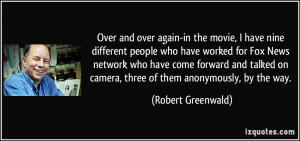 More Robert Greenwald Quotes