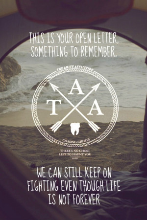 The Amity Affliction TAA Open Letter