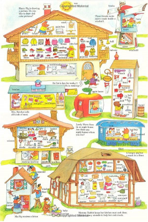Richard Scarry 39 s books so much detail so many labels