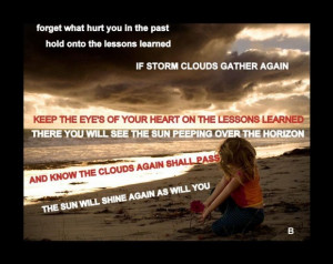 Images clouds will pass picture quotes image sayings