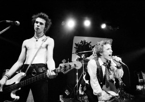 Sid Vicious And Johnny Rotten