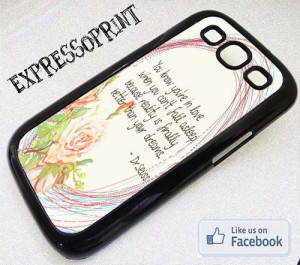 Quote Samsung Galaxy S3 Case You Know You're In by ExpressoPrint, $19 ...