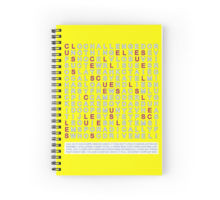 CLUELESS QUOTES WORD SEARCH Spiral Notebook