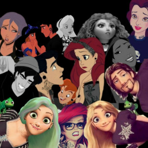 Disney Punk Edits by ptvkatie - free online collage maker