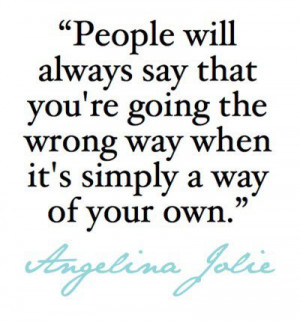 Angelina Jolie quote