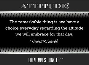 Attitude Quote by Charles R. Swindoll