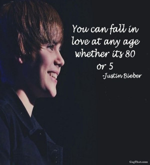 Justin Bieber… the true romantic!