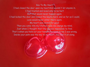 Key To My Heart Quotes Key to my heart quotes key to