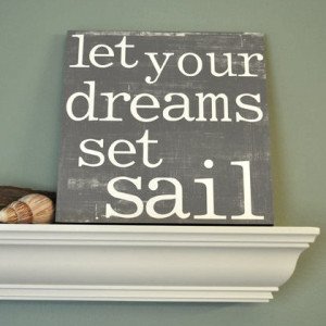 sayings and quotes by Red Letter Words . Honoring your dreams ...
