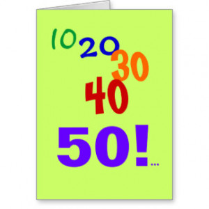 50 and Still Accounting - 50th Birthday Card