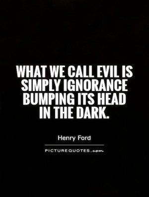 dark and evil quotes