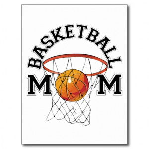Basketball Mum Postcards