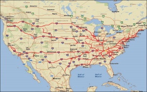 Us Interstate 40 Map