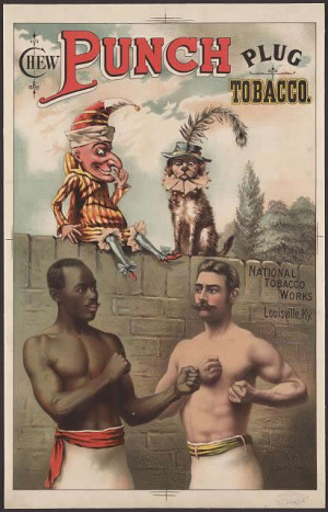 Boxing poster from