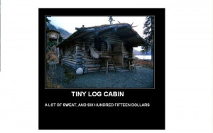 Tiny Log cabin
