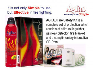 ... Only Simple To Use But Effective In Fire Fighting… ~ Safety Quote