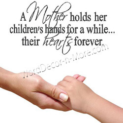 1040 mother family wall quote show your mom where she stands in your ...