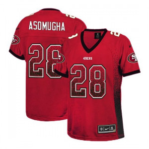 Jersey > Nike Nnamdi Asomugha San Francisco 49ers Women's Game Drift