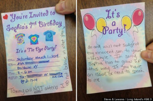 ... To Birthday Party Invite From Kid With Gay Dads Is A Hoax [UPDATE