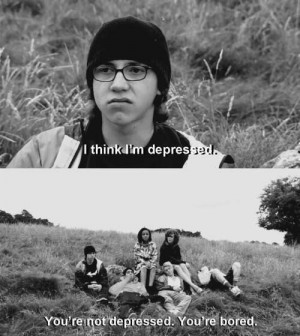 ... Jenkins Finds He’s Depressed With His Friends On Skins Picture Quote