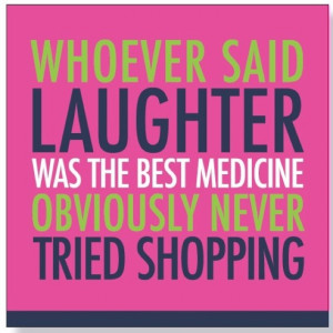 Shopping - Oh how I love shopping!