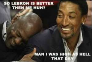 Re: Steve Kerr says LeBron James is Scottie Pippen, not Michael Jordan