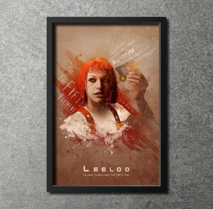... leeloo along with one of her most memorable quotes from the film