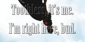 Come back to me… It wasn’t your fault bud… They made you do it ...