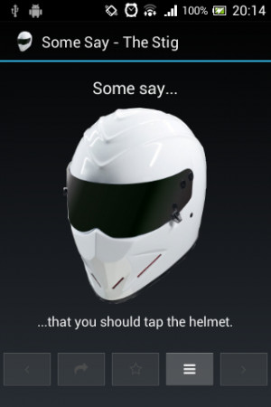 description some say the stig is an app that delivers the stig quotes ...