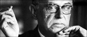 JEAN PAUL SARTRE. Filósofo y escritor francés. Se desconoce origen ...