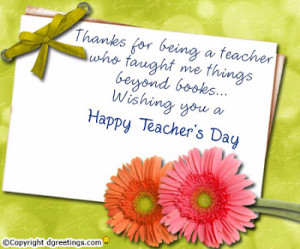 Celebrating Teacher’s day Ideas