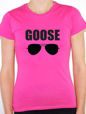GOOSE - Fighter Pilot / Character / Novelty / Humorous Themed Womens T ...