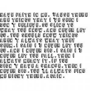 Have Faith In Me - A Day to Remember