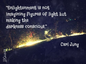 Enlightenment is not imaginging figures of light but making the ...