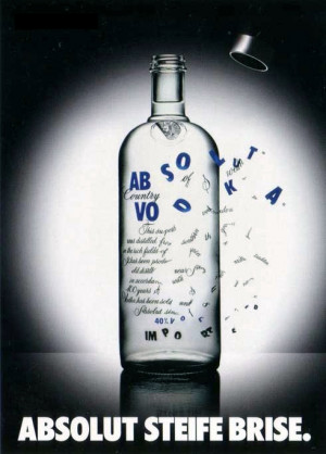 Absolut Vodka Affiche Poster