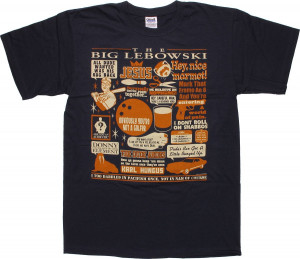 Big Lebowski Quotes T-Shirt