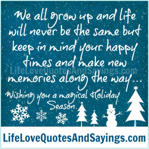 Love You Mom Quotes And Sayings Wishing you a magical holiday