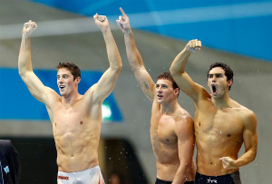 and on the 8th day, God created the US Mens Swim Team