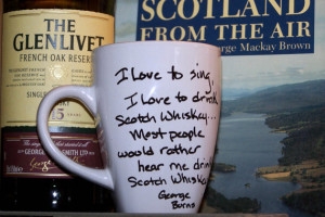 LSWs-Famous Whiskey Quotes-George Burns- Coffee Mugs