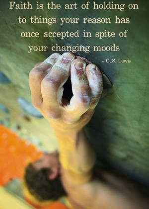 ... has once accepted in spite of your changing moods.