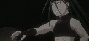 Envy from Fullmetal Alchemist Brotherhood. He is one of the best!