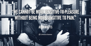 Being Sensitive Quotes