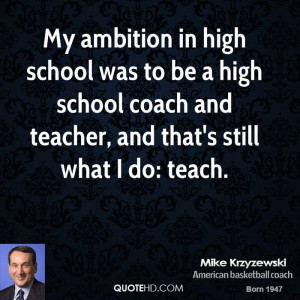 mike-krzyzewski-mike-krzyzewski-my-ambition-in-high-school-was-to-be ...
