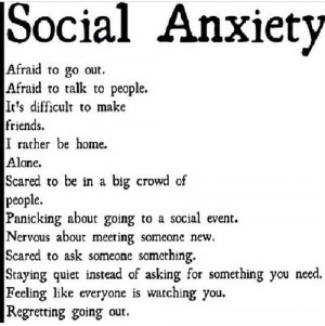 Signs of social anxiety on We Heart It .