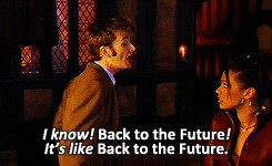 doctor who David Tennant Martha Jones Back to the Future 10th doctor ...